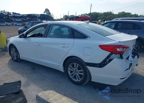 2016 Hyundai Sonata Se from USA, damaged, VIN 5NPE24AF8GH330833
